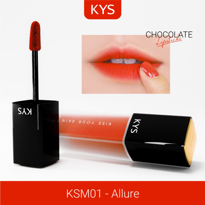 Đánh giá son KYS chocolate 92%, khử chì làm hồng môi, giá bao nhiêu, mua ở đâu? 3