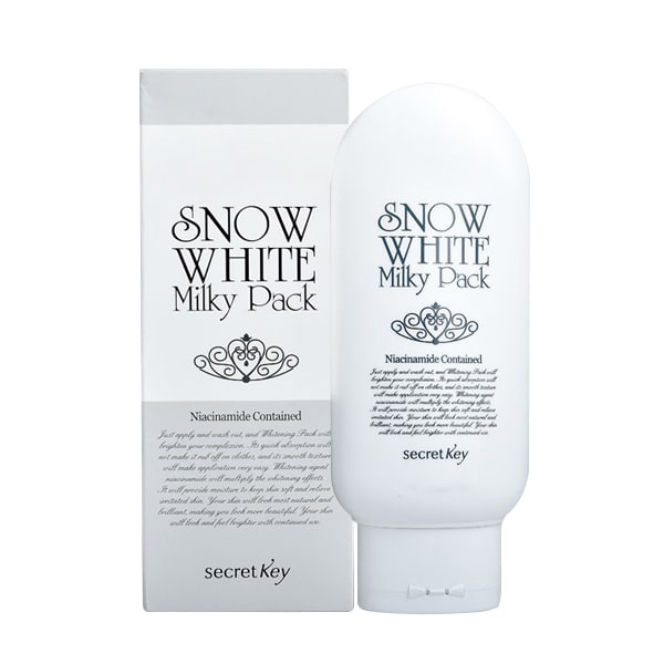 Kem tắm trắng toàn thân Secret Key Snow White Milky Pack 1