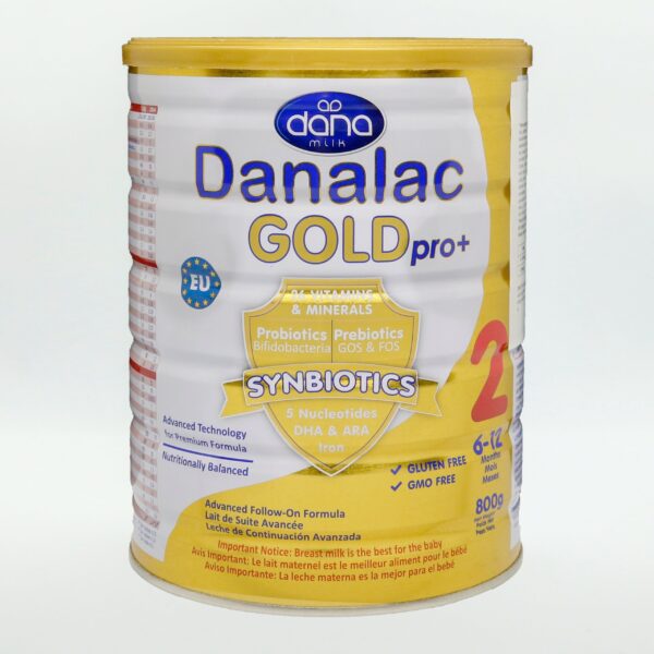 Sữa Bột DANALAC GOLD Pro+ 2 - Hộp 800g 1