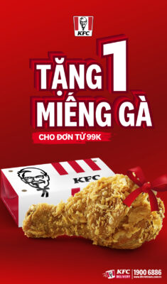 Mã Giảm Giá KFC Độc Quyền Tiết Kiệm Tới Hết Phần Ăn 2